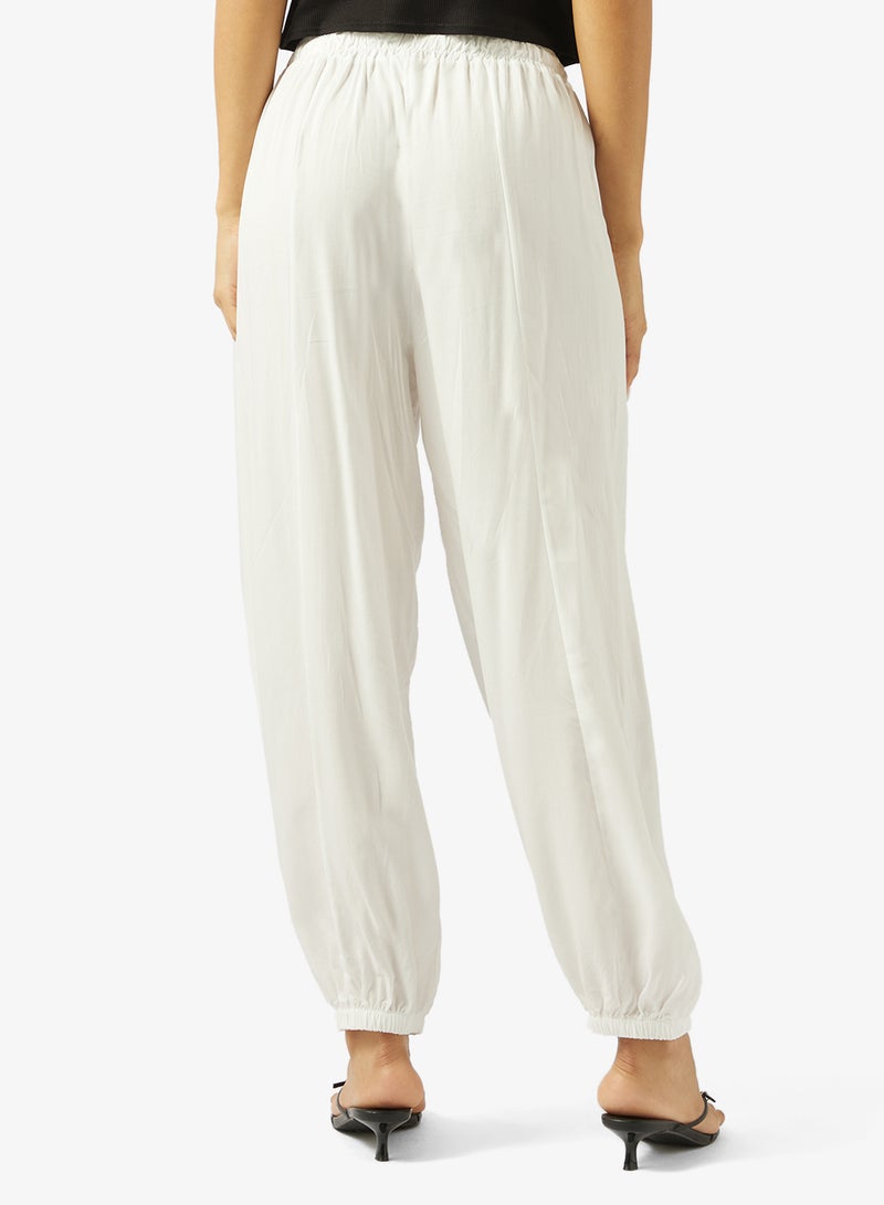 Ginger Comfort Fit Pleated Yoga Pants - Image 3